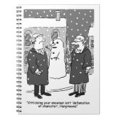 Diffamierung von Charakteranwälten Notizblock (Vorderseite)