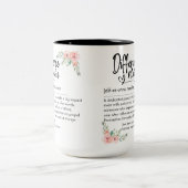Difference Maker Definition Appreciation for her Zweifarbige Tasse (Mittel)