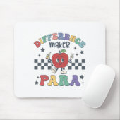Difference Maker Para Teacher Paraprofessional Par Mousepad (Mit Mouse)