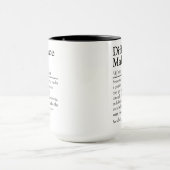 Difference Maker Personalized Appreciation Gift Tasse (Zentrum)