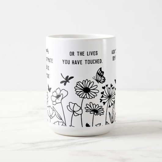 "Difference You've Made" Personalized Name Custom Kaffeetasse (Mittel)