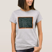 Differences between Catholics and Protestants T-Shirt (Vorderseite)