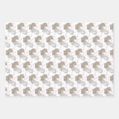 Different bunny  geschenkpapier set (Vorderseite)