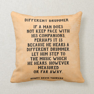 Different Drummer - Kissen
