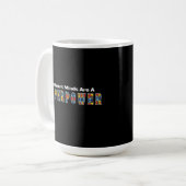 Different Minds Are a Superpower Autism Acceptance Kaffeetasse (Vorderseite Links)
