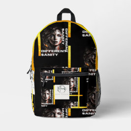 Different Sanity T-Shirt Bedruckter Rucksack