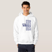 Differently Wired – Autism Awareness Month Blue Hoodie (Vorne ganz)