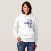 Differently Wired – Autism Awareness Month Blue Hoodie (Vorne ganz)