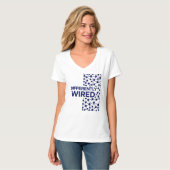Differently Wired – Autism Awareness Month Blue T-Shirt (Vorderseite Vollansicht)