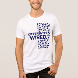 Differently Wired – Autism Awareness Month Blue Tri-Blend Shirt