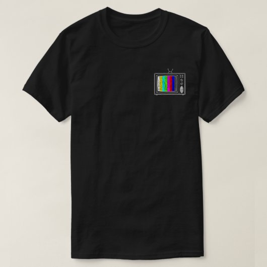 Differenz in den Schatten "Pocket" T-Shirt (Design vorne)