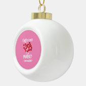 Differenz Maker Direct Support Berufliche Geschenk Keramik Kugel-Ornament (Rechts)