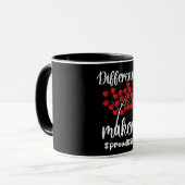 Differenz Maker Direct Support Berufliche Geschenk Tasse (Vorderseite Links)
