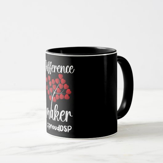 Differenz Maker Direct Support Berufliche Geschenk Tasse (VorderseiteRechts)