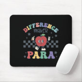 Differenz Maker Para Lehrer Paraprofessional Par Mousepad (Mit Mouse)