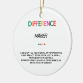 Differenzial Maker Geschenke für Frauen, danke Ges Keramik Ornament (Links)