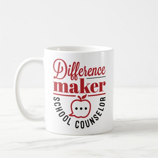 Differenzial Maker School Counselor Kaffeetasse (Links)