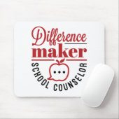 Differenzial Maker School Counselor Mousepad (Mit Mouse)