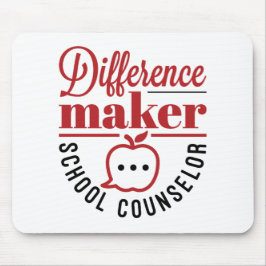 Differenzial Maker School Counselor Mousepad