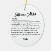 Differenzial Maker Weihnachten, Friend Weihnachten Keramik Ornament (Links)