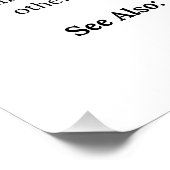 Differenzmacher - inspirierendes Zitat Poster (Ecke)