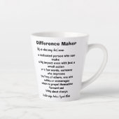 Differenzmaker-Definition inspirierend Milchtasse (Rechts)