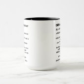 Differenzmaker-Definition inspirierend Tasse (Zentrum)