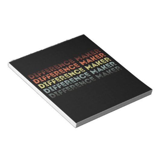 Differenzmaker Vintag Notizblock (angewinkelt)