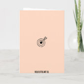 Difficile Saint-Valentin Karte (Rückseite)