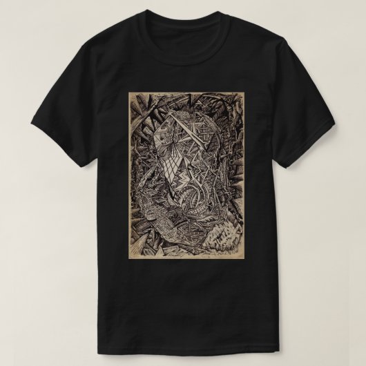 Diffracted (Höhlenbewohner), von Brian Benson T-Shirt (Design vorne)