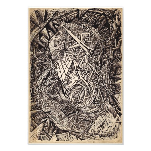 Diffrakete (Höhlenbewohner) Foto-Erweiterung Fotodruck (Vorne)