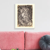 Diffrakete (Höhlenbewohner) Leinwand Art (Insitu (Wohnzimmer))