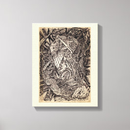 Diffrakete (Höhlenbewohner) Leinwand Art