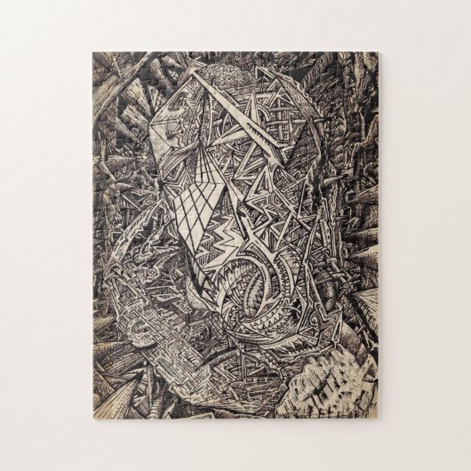 Diffraktiert (Höhlenbedecker), Puzzle (Vertikal)