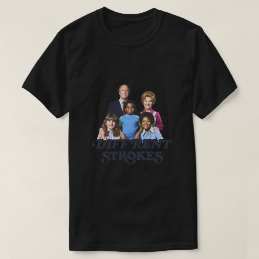 Diff'rent Strokes family and logo Classic T-Shirt (Design vorne)