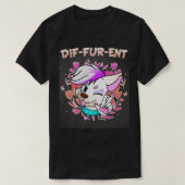 DifFurEnt I Fandom I Furries Cosplay 6 T-Shirt (Design vorne)