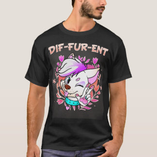 DifFurEnt I Fandom I Furries Cosplay 6 T-Shirt