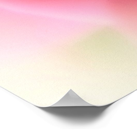 Diffuse Orchid Poster (Ecke)