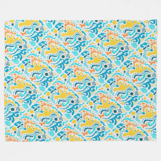 Diffusion Fleece Blanket (Vorderseite (Horizontal))
