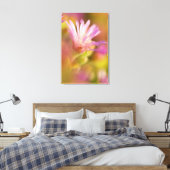 Diffusionsbild einer farbigen, sukkulenten Blume Leinwanddruck (Insitu (Schlafzimmer))