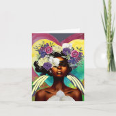 Dig Deep Finden Sie Ihre innere Stärke Leernotizen Dankeskarte (Vorderseite)