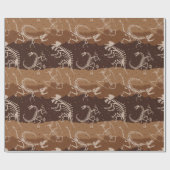 Dig Dino Dig Geschenkpapier (Flach)