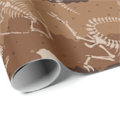 Dig Dino Dig Geschenkpapier (Rolleneckpunkt)