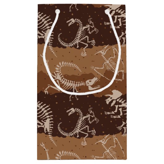 Dig Dino Dig Kleine Geschenktüte (Rückseite)