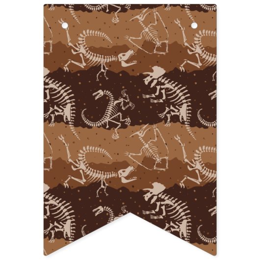 Dig Dino Dig Wimpelkette (Zweite Fahne)