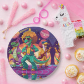 Dig Foam Boards Pappteller (Party)