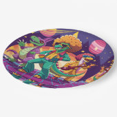 Dig Foam Boards Pappteller (Schrägansicht)