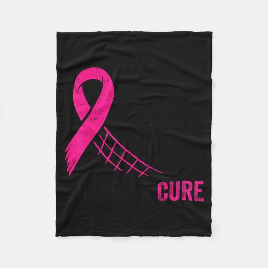 Dig For A Breast Cancer Awareness Volleyball Nk Fleecedecke (Vorderseite)