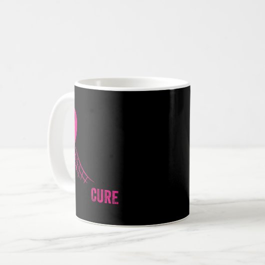 Dig For A Breast Cancer Awareness Volleyball Nk Kaffeetasse (Vorderseite Links)
