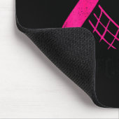Dig For A Breast Cancer Awareness Volleyball Nk Mousepad (Ecke)
